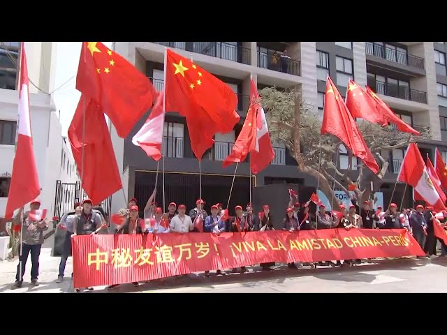 ⁣Excitement builds in Lima as locals await Xi Jinping's visit