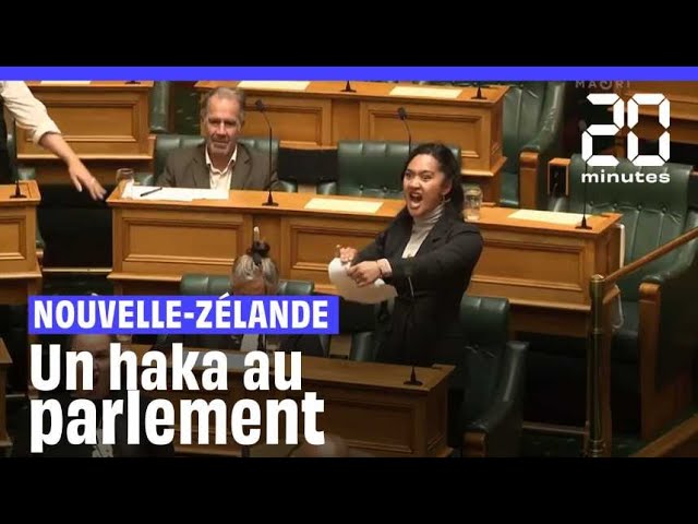 ⁣Nouvelle-Zélande : un haka éclate au parlement