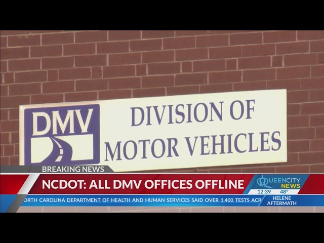 ⁣Computer glitch halts NCDMV driver's license services