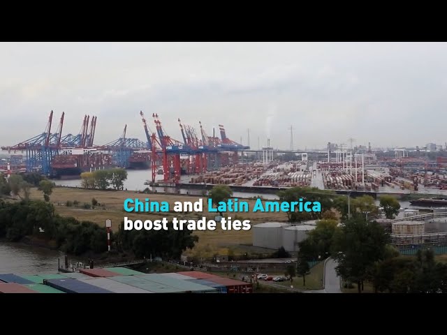 ⁣China and Latin America boost trade ties