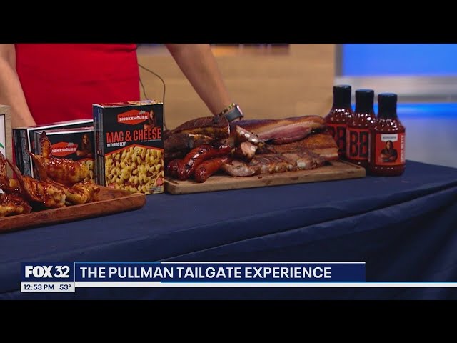 ⁣The Pullman tailgate experience at Lexington Betty Smokehouse