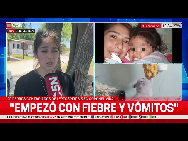 ⁣LEPTOSPIROSIS en CORONEL VIDAL: HABLA la MADRE de la MENOR FALLECIDA