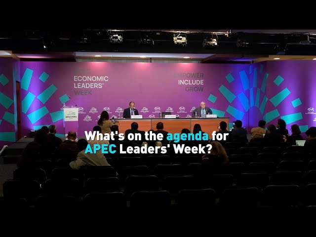 ⁣What's on the agenda for APEC Leaders' Week?