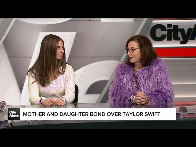 ⁣Mother and daughter build bond over Taylor Swift