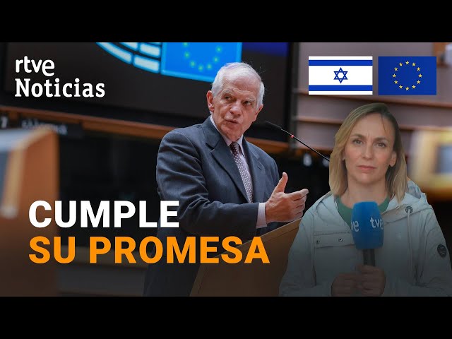 ⁣BORRELL PROPONE a la UE detener el DIÁLOGO POLÍTICO con ISRAEL por sus VIOLACIONES de DDHH en GAZA