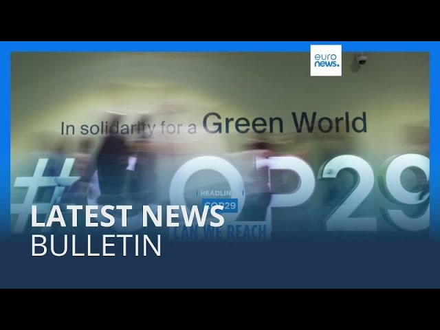 ⁣Latest news bulletin | November 14th – Evening