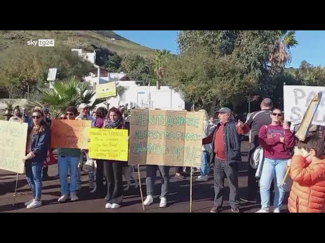 ⁣Stromboli, abitanti chiedono interventi post-alluvioni