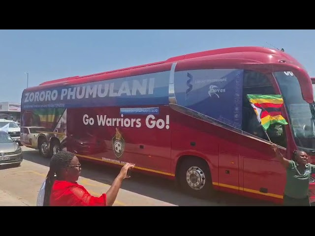 ⁣Warriors roadshow in Polokwane ahead of their AFCON qualifier against Kenya tomorrow