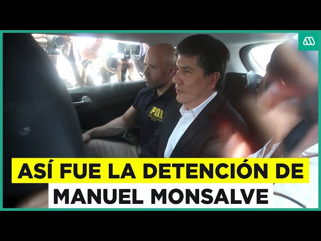 ⁣PDI detiene a Manuel Monsalve: Pasará la noche en el cuartel