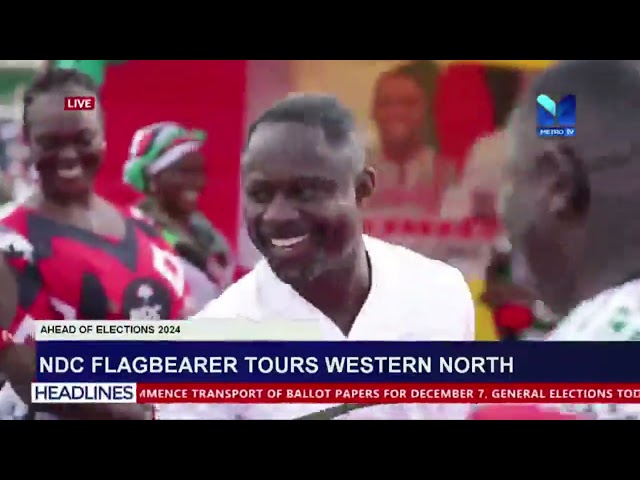 ⁣NDC Flagbearer Tours Western North