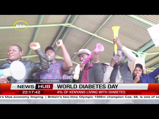 ⁣Kenyans urged to check their blood sugar levels as Kenya joined the world in marking World Diabetes