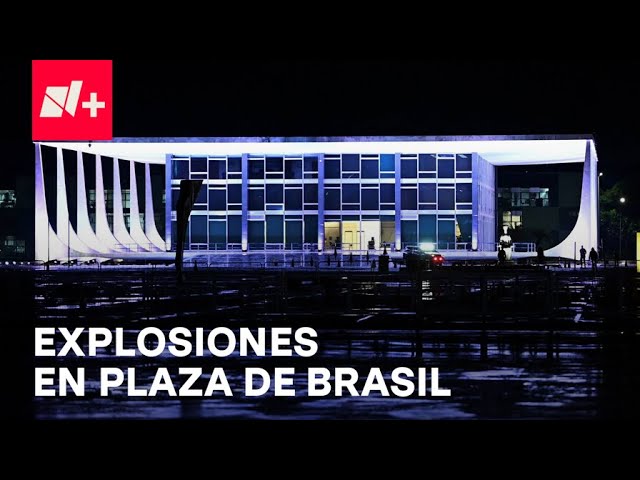 ⁣Explosiones en la plaza de los Tres Poderes en Brasil - Despierta