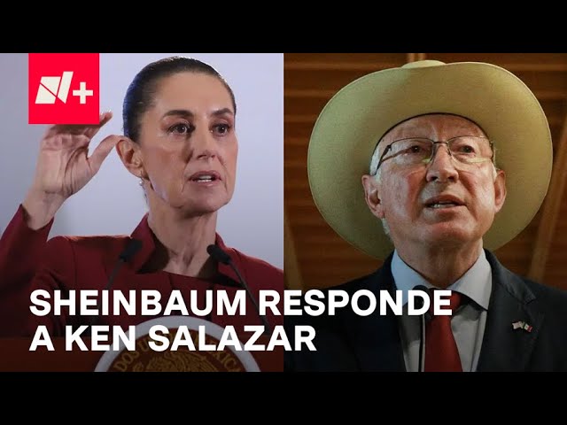 ⁣Sheinbaum responde a Ken Salazar por críticas a estrategia de seguridad de AMLO - Despierta