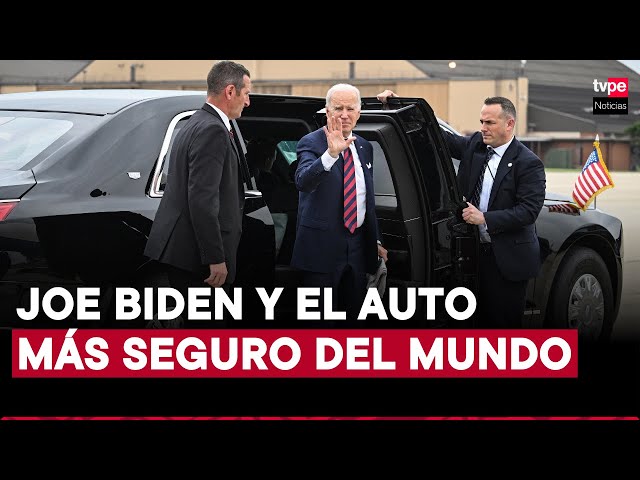 ⁣APEC 2024: Joe Biden se trasladará en La Bestia, el auto blindado más seguro del mundo