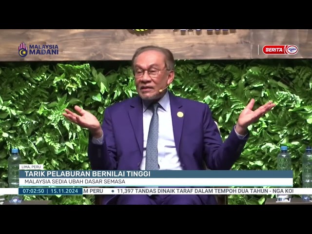 ⁣15 NOV 2024 – BERITA PAGI – TARIK PELABURAN BERNILAI TINGGI ; MALAYSIA SEDIA UBAH DASAR SEMASA