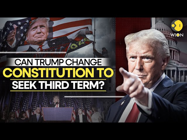 ⁣USA News: Donald Trump Hints At Third Term, What Does U.S. Constitution Say? | WION Originals