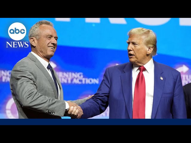 ⁣Trump picks Robert F. Kennedy Jr. to lead Health and Human Services