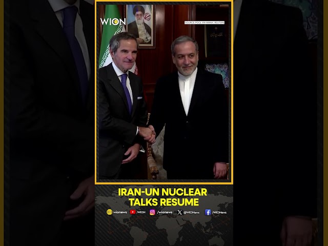 ⁣UN Nuclear Chief In Iran Seeking 'Results' In Nuclear Talks | WION Shorts