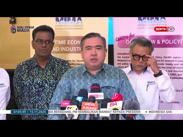 ⁣15 NOV 2024 – BERITA PAGI – KEKAL RELEVAN ; UNDANG-UNDANG MARITIM PERLU DIPINDA