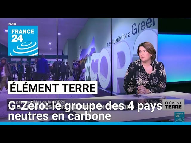 ⁣Le G-Zéro: le groupe des pays déjà neutres en carbone • FRANCE 24