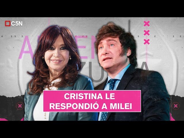 ⁣CRISTINA le respondió a MILEI por la QUITA de la JUBILACIÓN de PRIVILEGIO