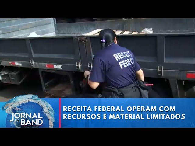 ⁣Agentes da Receita Federal operam com recursos e material limitados | Brasil Urgente