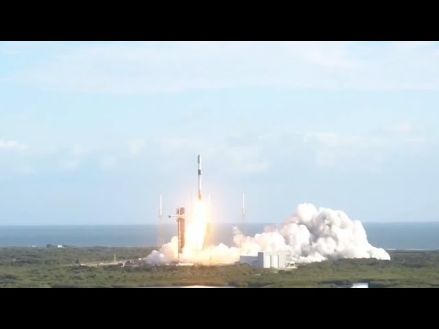 ⁣SpaceX launches 24 Starlink satellites