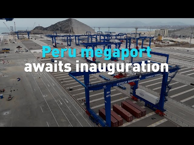 ⁣Peru megaport awaits inauguration