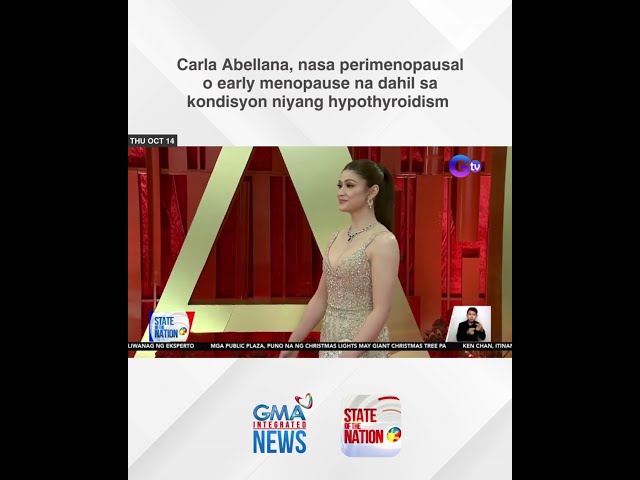 ⁣Carla Abellana, nasa early menopause na dahil sa kondisyon niyang hypothyroidism | SONA