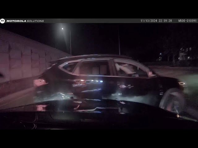 ⁣Police Chase: Fate Police use PIT maneuver on stolen vehicle