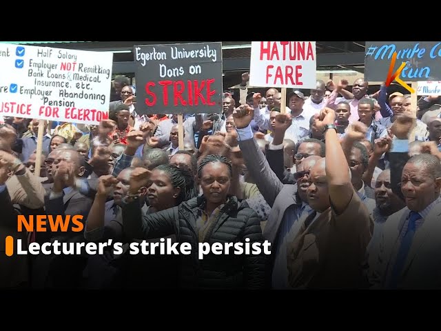 ⁣Final year students face uncertainty over ongoing strike