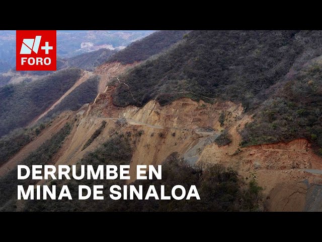 ⁣Se derrumba mina en Sierra de Badiraguato, Sinaloa; Hay trabajadores atrapados - A Las Tres