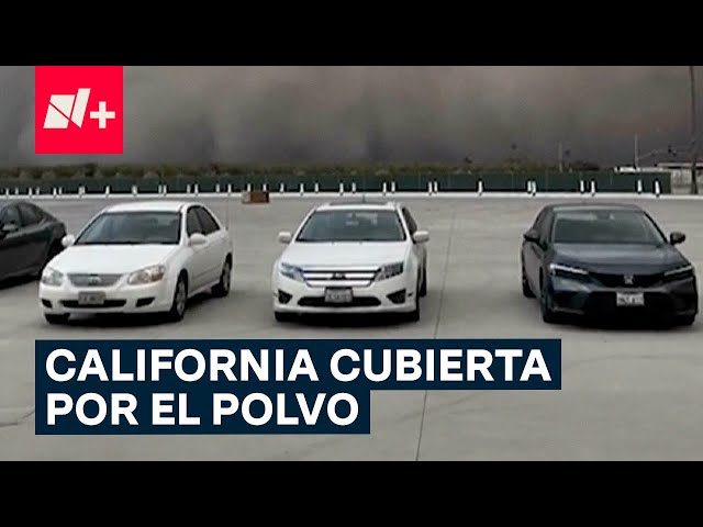 ⁣Una tormenta de polvo cubre al centro de California - N+