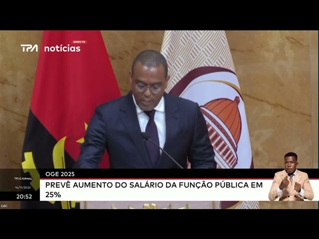 ⁣OGE 2025 - PR João Lourenço reafirma protecção aos mais vulneráveis