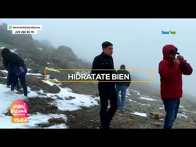 ⁣Llega una de las temporadas más hermosas del sureste mexicano y es la nevada en las Altas Montañas.