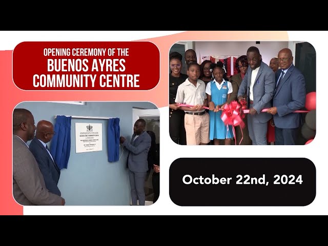 ⁣Feel Good Moment - Buenos Ayres Community Centre Opens