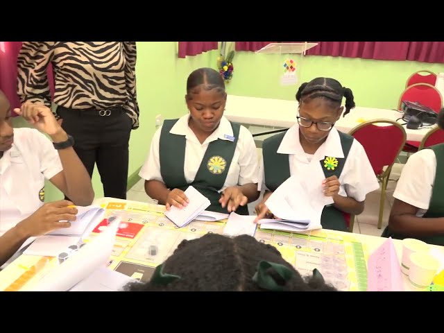 ⁣Secondary School Students Learn Business Basics