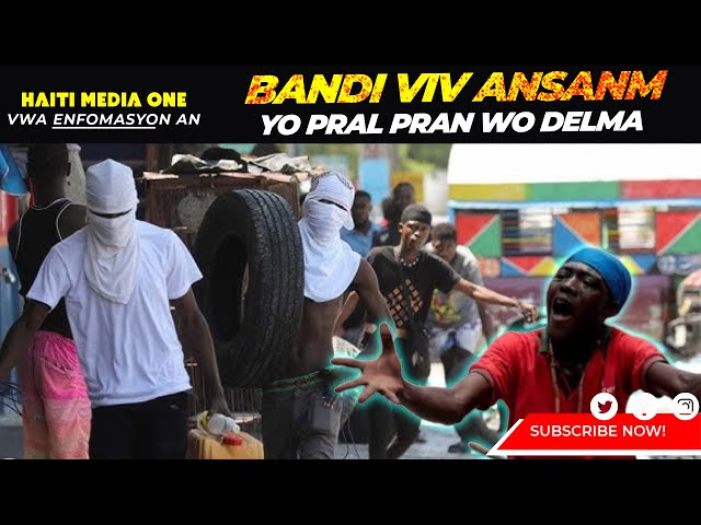 ⁣Bandi Viv Ansanm Yo Sou Wout Pou Pran Wo Delma, Leslie Vann Peyi A Bay Dominiken