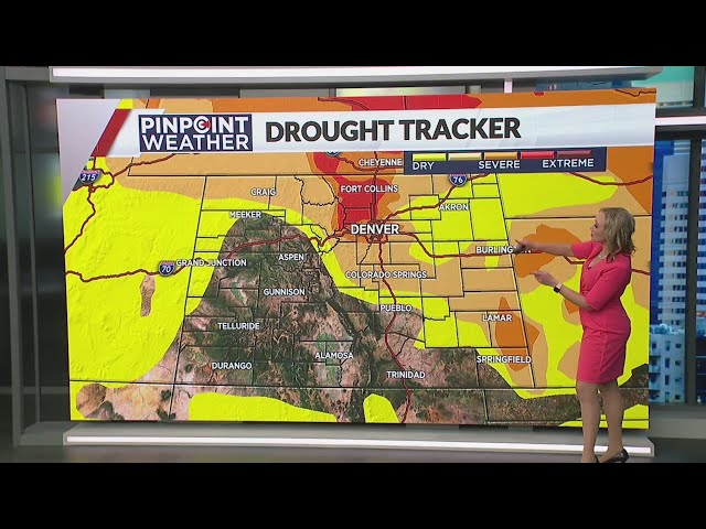 ⁣How did Colorado's early November snowstorm impact drought conditions?