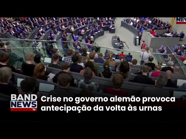 ⁣Alemães já tem data para voltar às urnas: 23/02 | BandNews TV