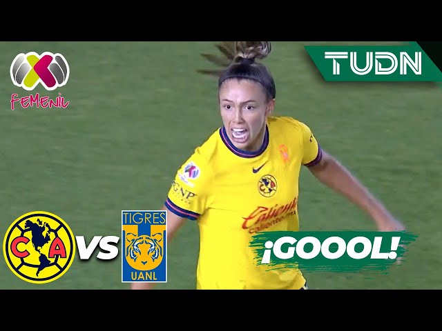 ⁣¡Golazo de Priscila y se empata el juego! | América 1-1 Tigres | Liga Mx Femenil AP2024-4tos | TUDN