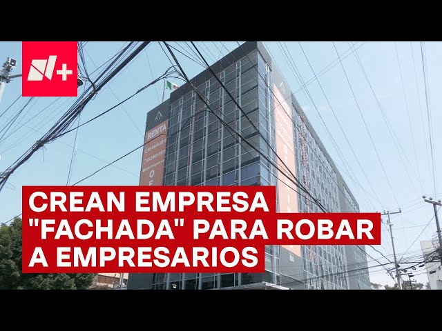 ⁣Grupo criminal usa empresa "fachada" para robar mercancía a empresarios - N+