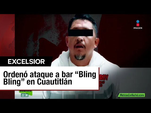 ⁣¿Quién es "El Buchanas", líder criminal detenido por el ataque al bar Bling Bling?