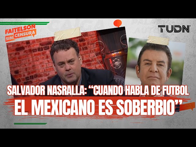 ⁣FAITELSON SIN CENSURA: El presentador hondureño Salvador Nasralla cree que México es protegido| TUDN