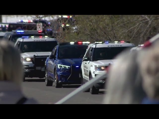 ⁣Colorado law enforcement widow supports fallen Golden Police officer’s family