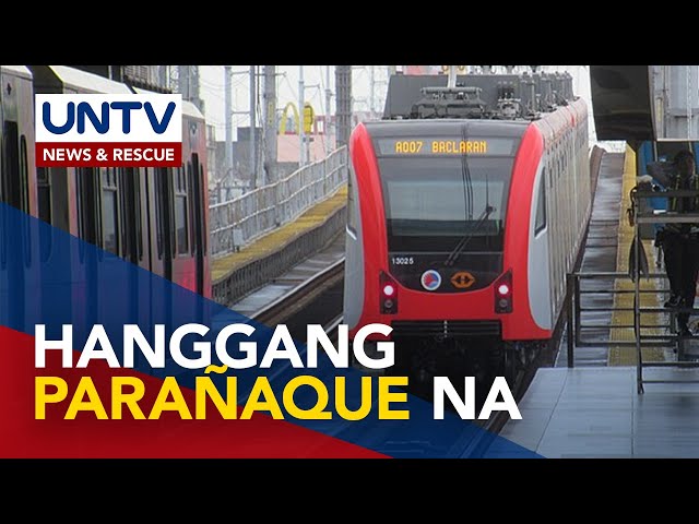 LRT-1 Extension Phase 1, pinasinayaan na ng pamahalaan