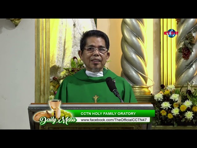 ⁣15 NOVEMBER 2024 - HOMILY by Rev. Fr. Jose Adonis Aquino