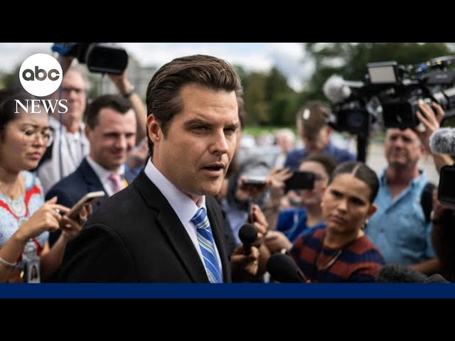 ⁣Matt Gaetz facing 'uphill battle' to be confirmed as AG