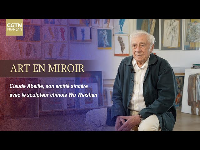 ⁣Art en Miroir - Claude Abeille, son amitié sincère avec le sculpteur chinois Wu Weishan