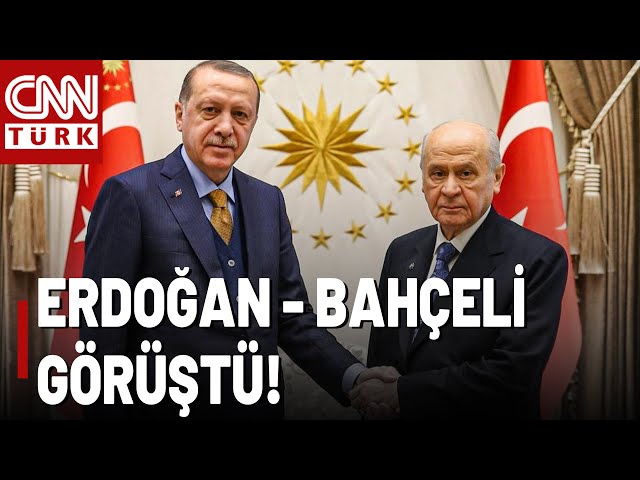 ⁣Erdoğan Bahçeli'yi Kabul Etti! O Görüşmede Neler Konuşuldu?